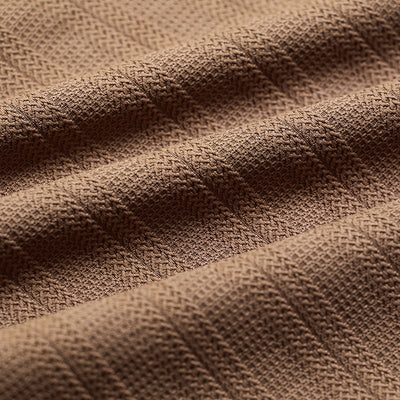 Brown Stripes Box Fit Shirt