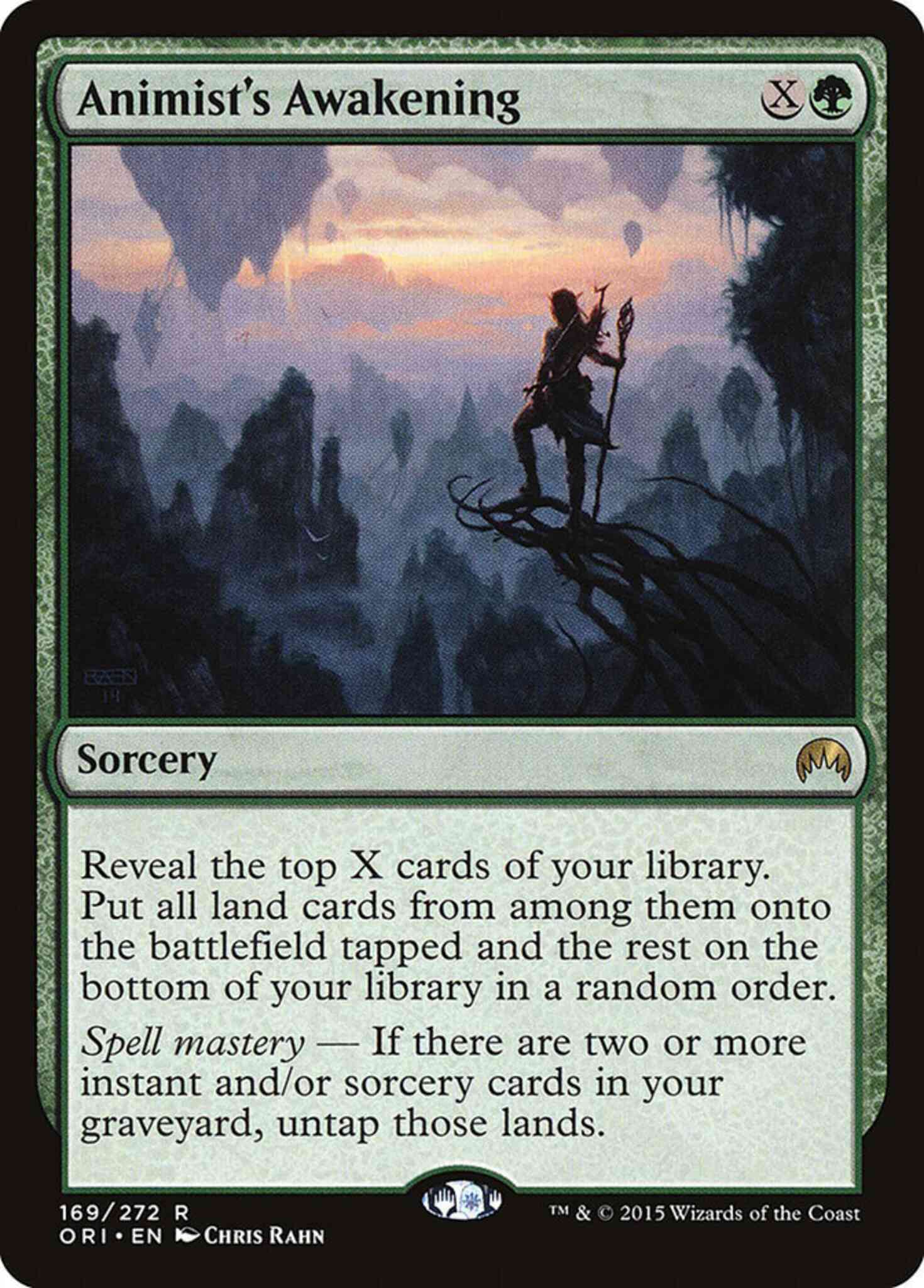Animist's Awakening [169] [Magic Origins] [Non-Foil]
