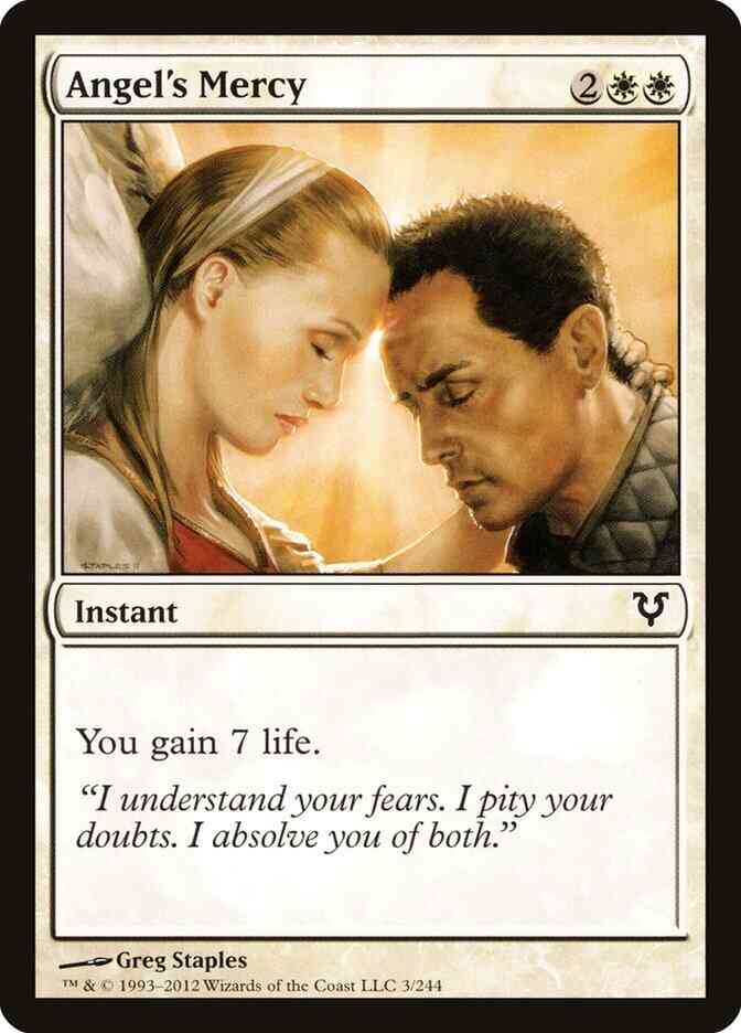 Angel's Mercy [3] [Avacyn Restored] [Non-Foil]