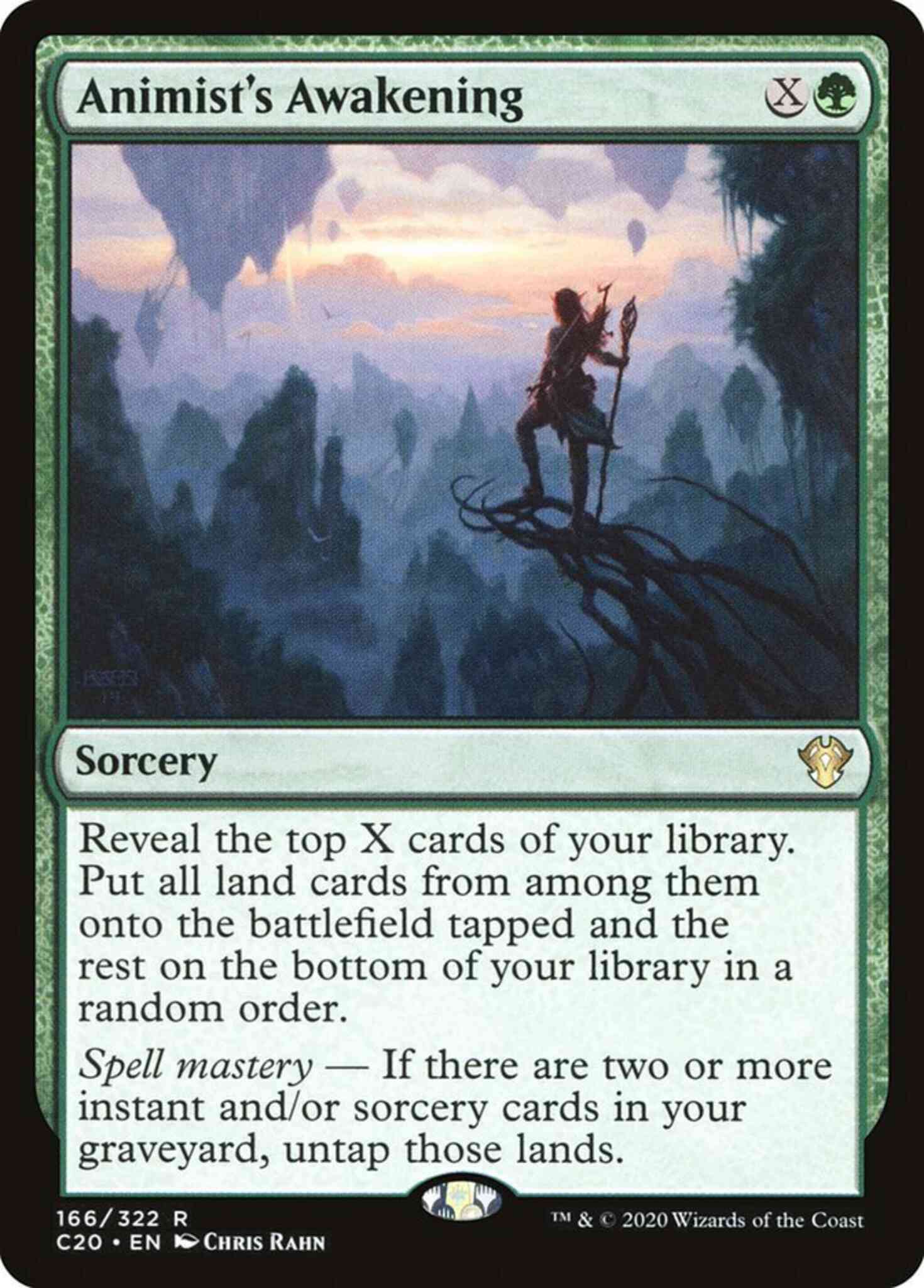 Animist's Awakening [166] [Commander 2020] [Non-Foil]