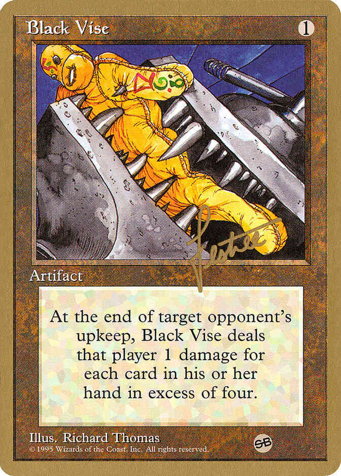 Black Vise [bl299sb] [Bertrand Lestree] [Pro Tour Collector Set] [Non-Foil]