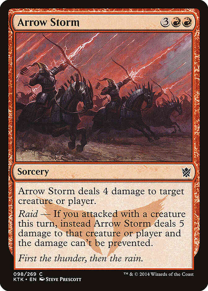 Arrow Storm [98] [Khans Of Tarkir] [Non-Foil]