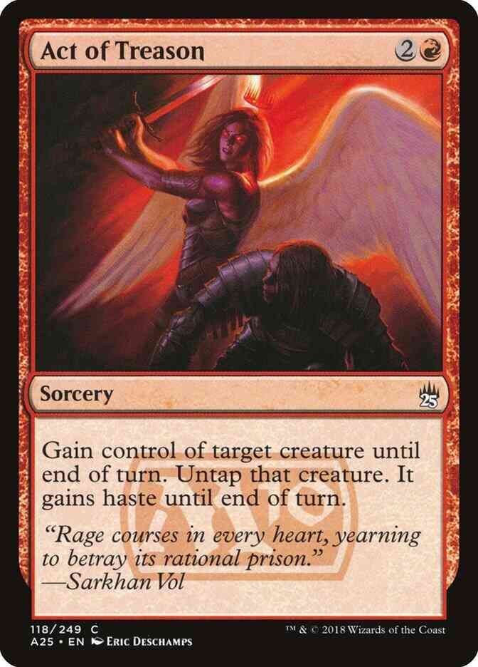 Act of Treason [118] [Masters 25] [Non-Foil]