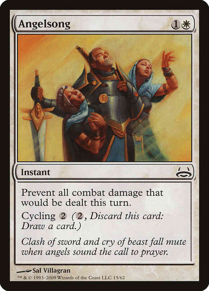 Angelsong [15] [Duel Decks: Divine vs. Demonic] [Non-Foil]