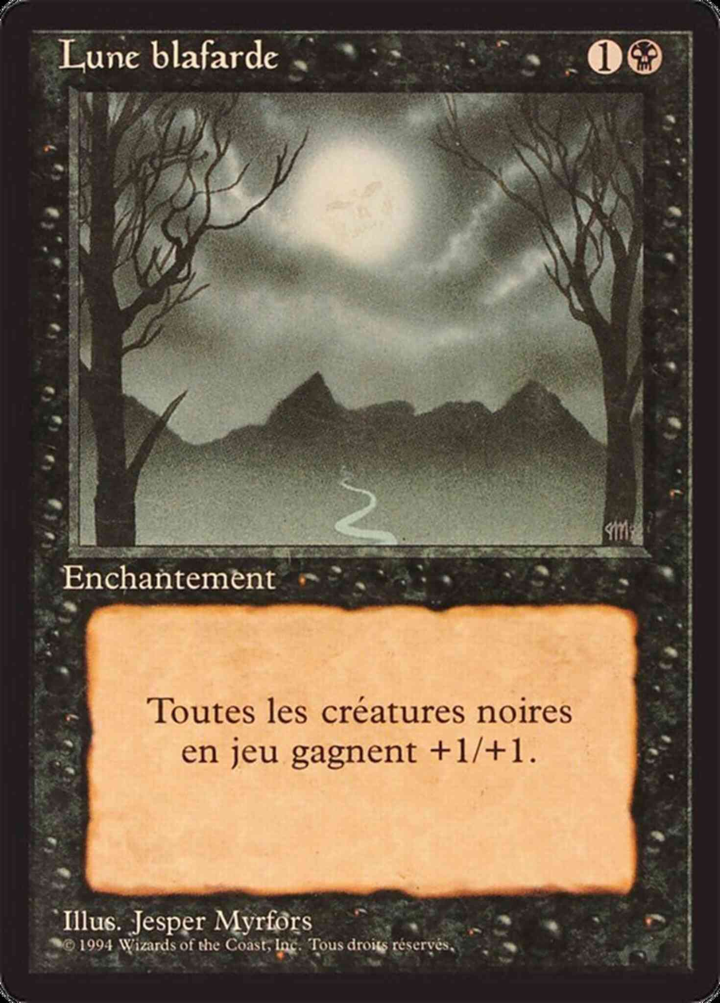 Bad Moon - French [94] [Foreign Black Border: French] [Non-Foil]