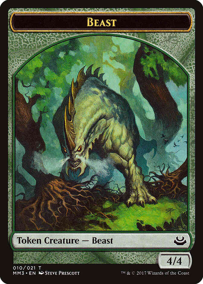Beast Token [10] [Modern Masters 2017 Tokens] [Non-Foil]