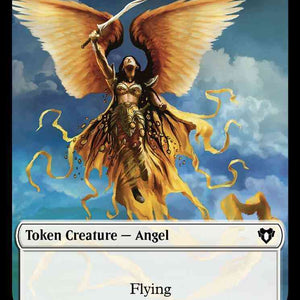 Angel Token (59) // Copy Token (54) [Commander Masters: Tokens] [Non-Foil]