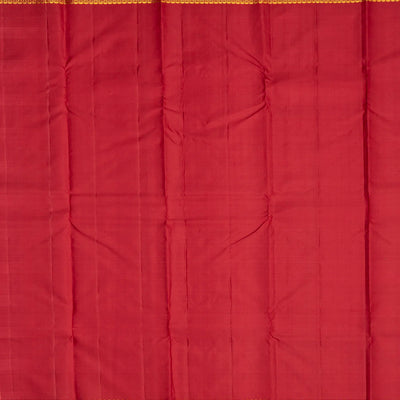 Multi Colour Handloom Kanchipuram Silk Saree With Checks