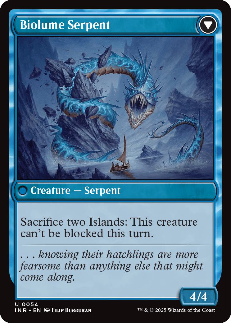 Biolume Egg // Biolume Serpent [54] [Innistrad Remastered] [Non-Foil]