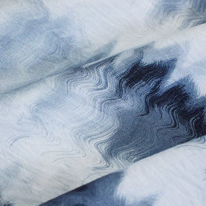 White Abstract Regular Fit Shirt