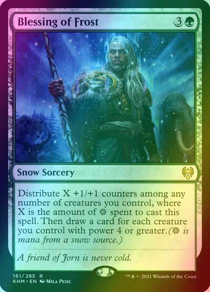 Blessing of Frost [161] [Kaldheim] [Foil]