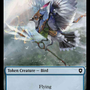 Bird Token (11) // Fish Token (07) [Bloomburrow: Commander: Tokens] [Non-Foil]