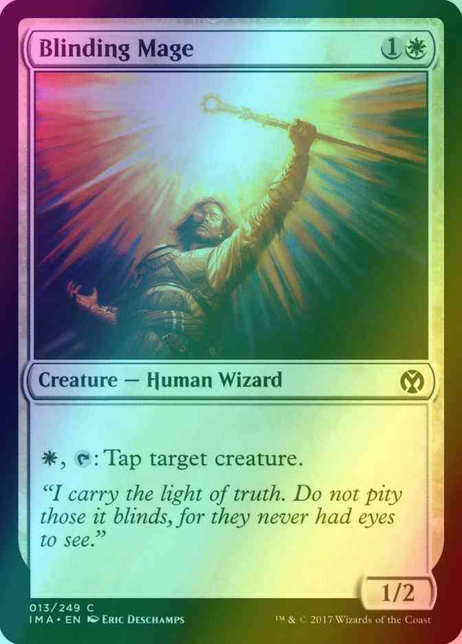 Blinding Mage [13] [Iconic Masters] [Foil]