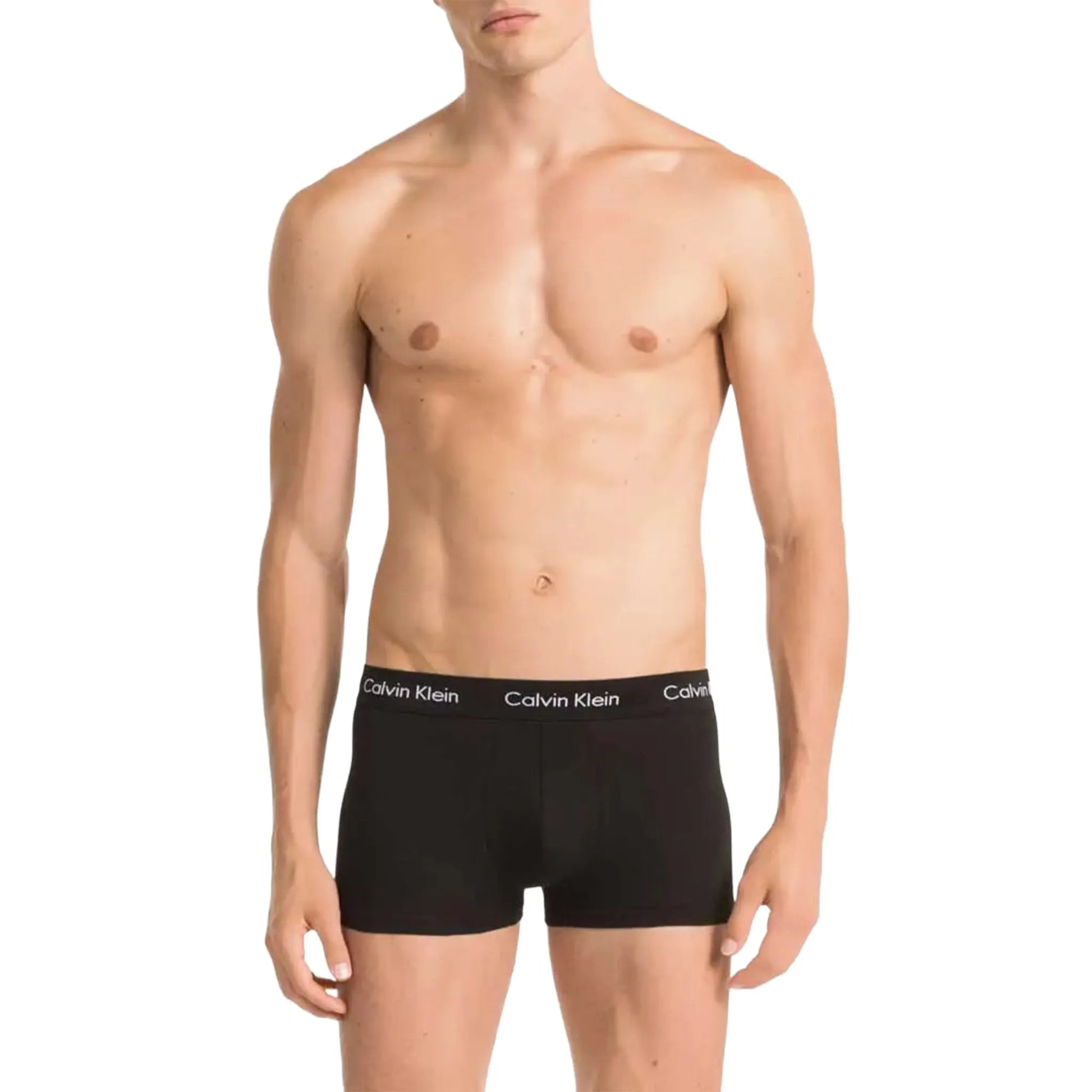 Calvin Klein Cotton Stretch Black Boxer Shorts Three Pack