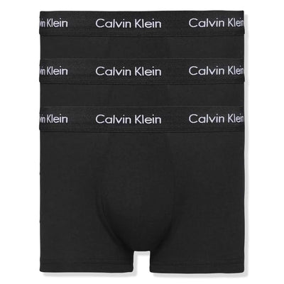 Calvin Klein Cotton Stretch Black Boxer Shorts Three Pack