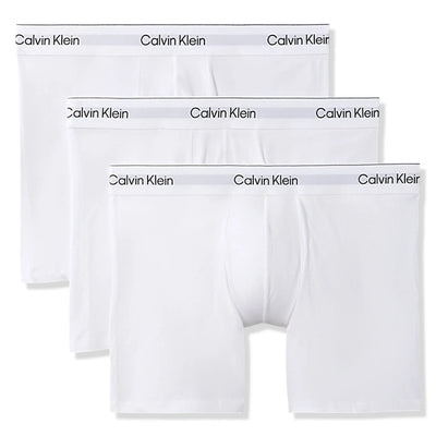 Calvin Klein Cotton Stretch White Boxer Shorts Three Pack