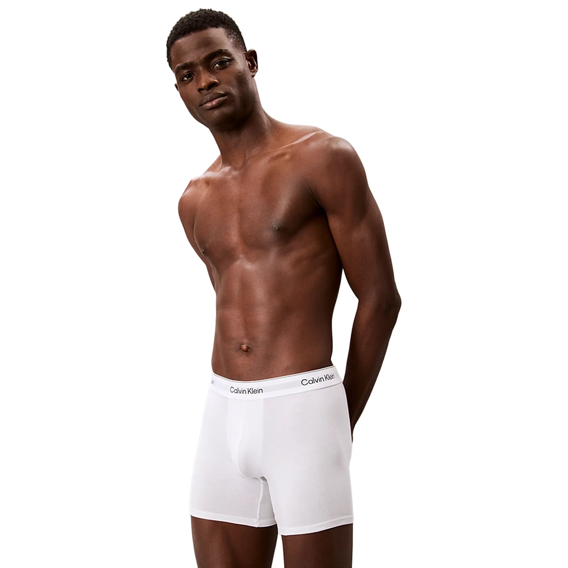 Calvin Klein Cotton Stretch White Boxer Shorts Three Pack
