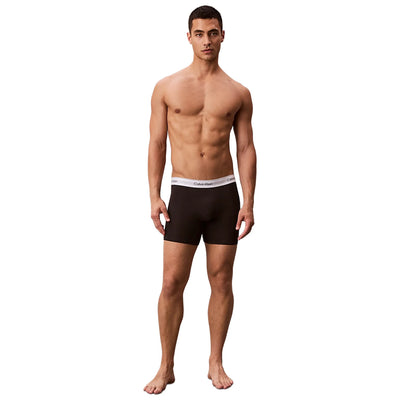 Calvin Klein White Black Grey Boxer Briefs Three Pack