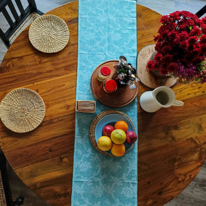 Candied Snowball Cookies (Table Runner)