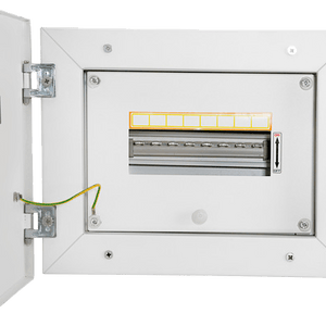 Horizontal Double Door TPN 12 Way Distribution Board