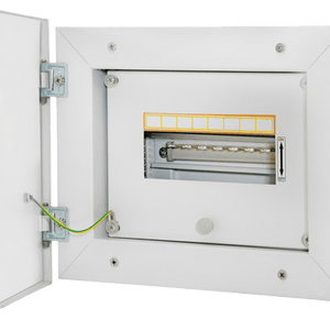 Horizontal Double Door TPN 12 Way Distribution Board
