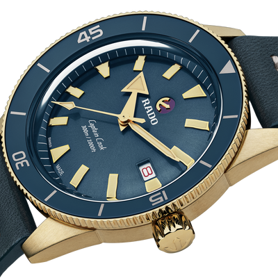 Rado Captain Cook Blue Dial Men 42mm