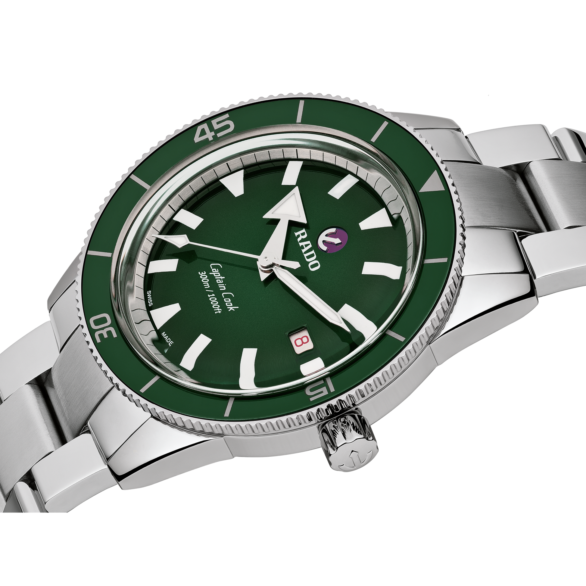 Rado Captain Cook Green Dial Men 42mm
