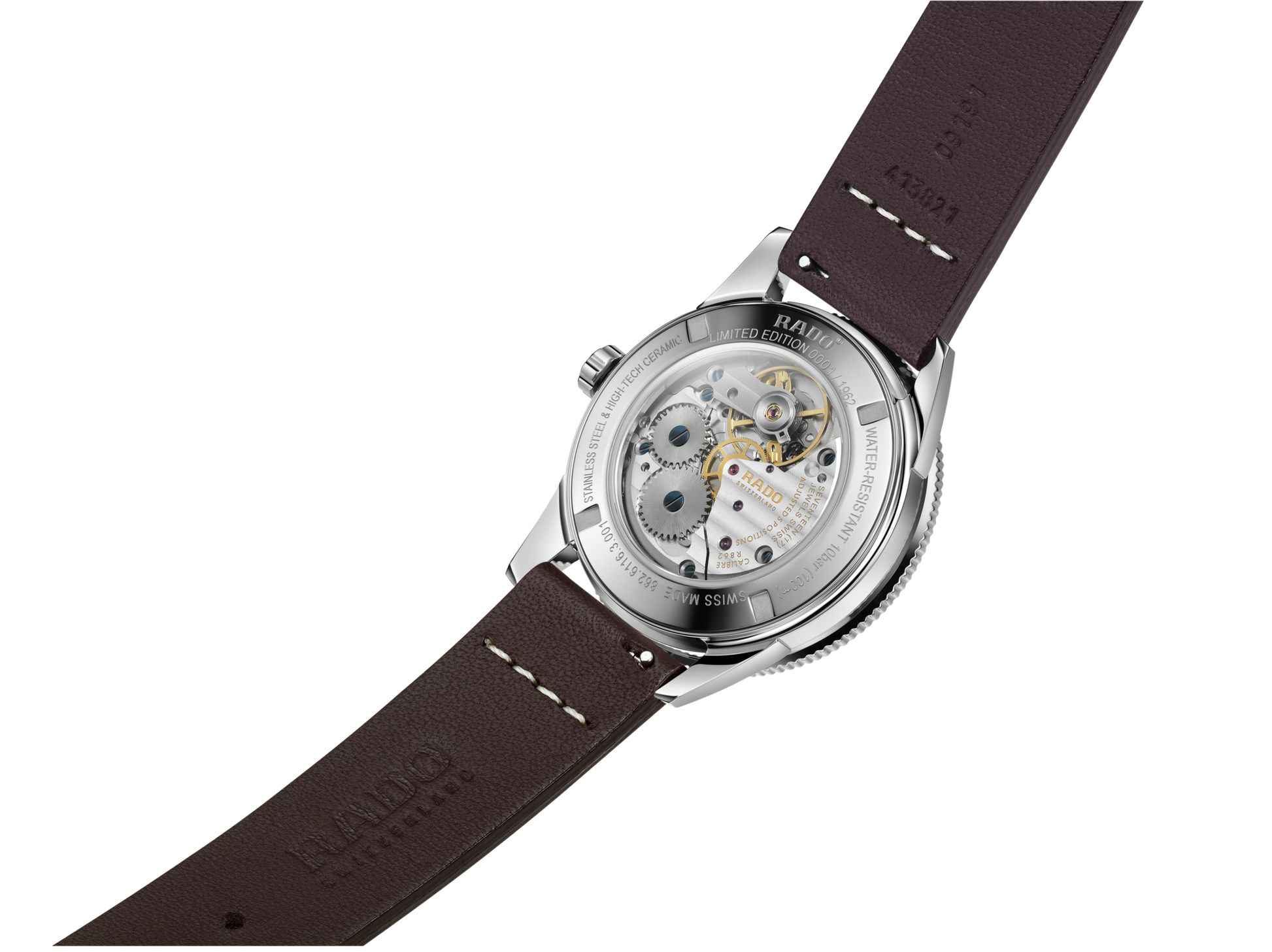 Rado Captain Cook Over-Pole Black Dial Unisex 37MM