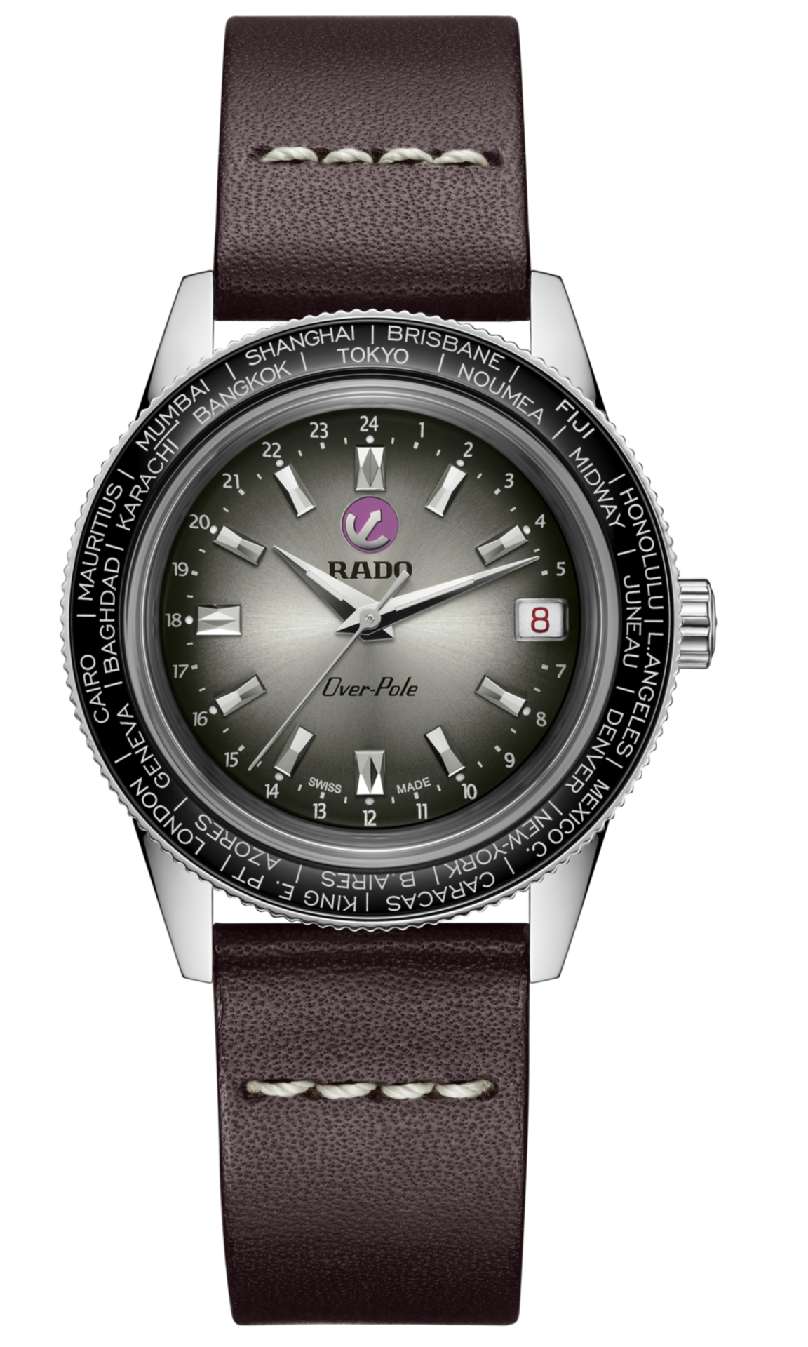Rado Captain Cook Over-Pole Black Dial Unisex 37MM