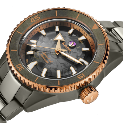 Rado Captain Cook Black Dial 43 MM Men's Watch