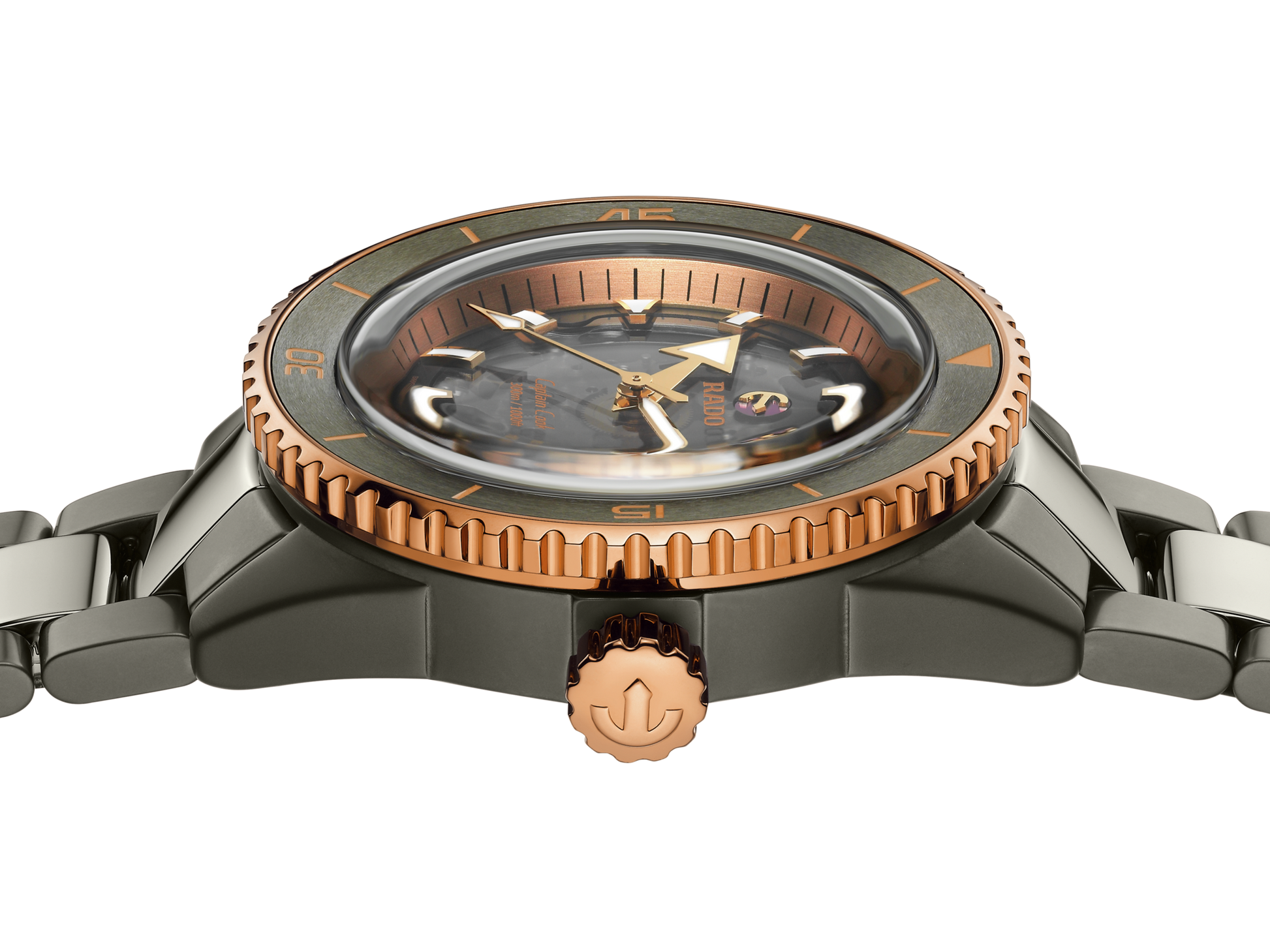 Rado Captain Cook Black Dial 43 MM Men's Watch