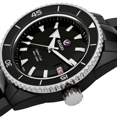 Rado Captain Cook Black Dial Men 43mm