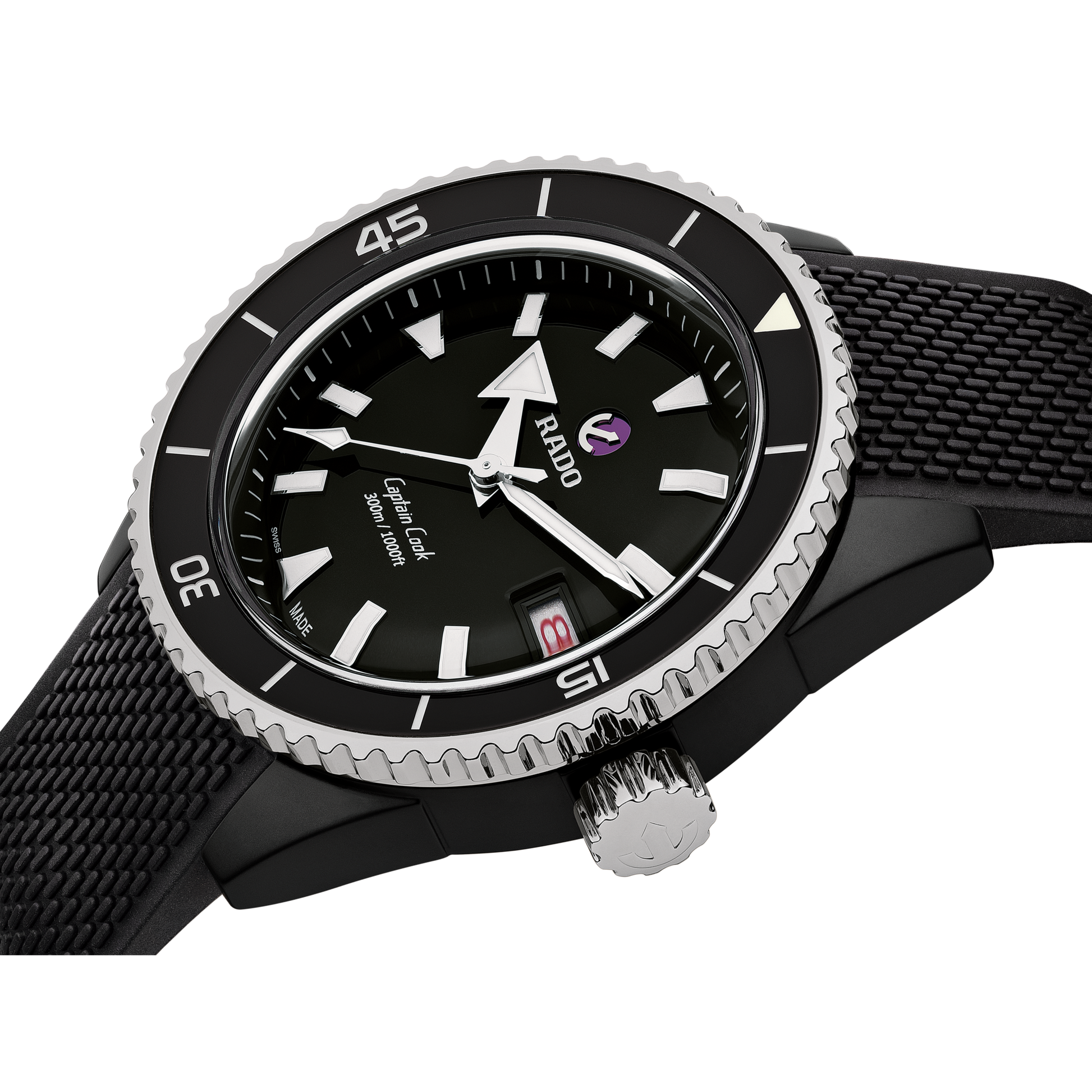 Rado Captain Cook Black Dial Men 43mm