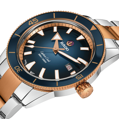 Rado Captain Cook Blue Dial Men 42mm