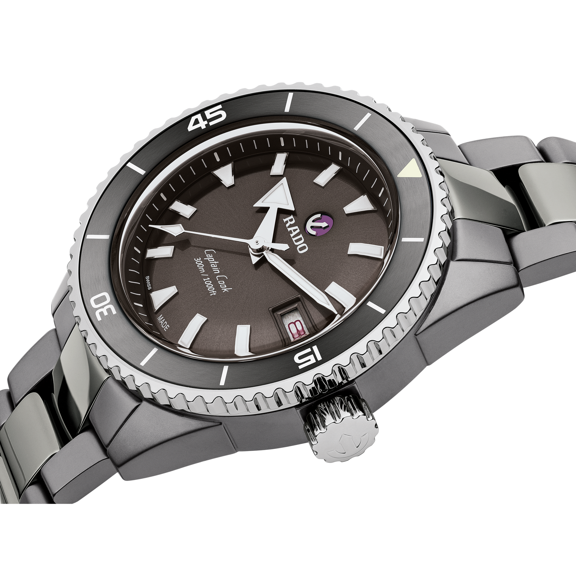 Rado Captain Cook Grey Dial Men 43mm
