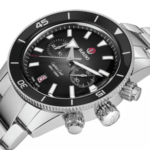 Rado Captain Cook Black Dial Men 43mm