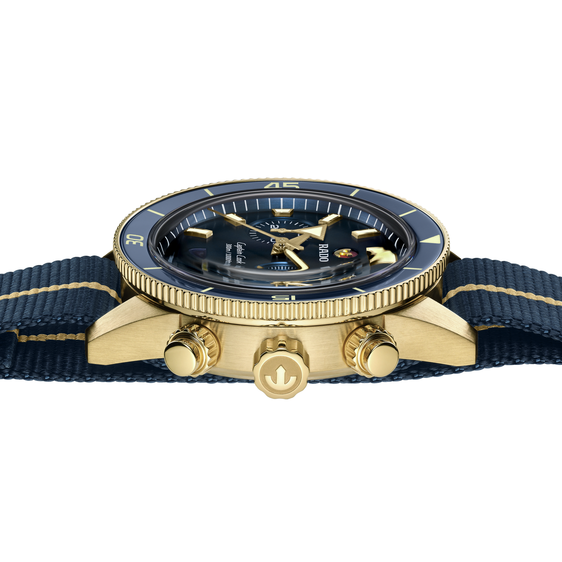 Rado Captain Cook Blue Dial Men 43mm