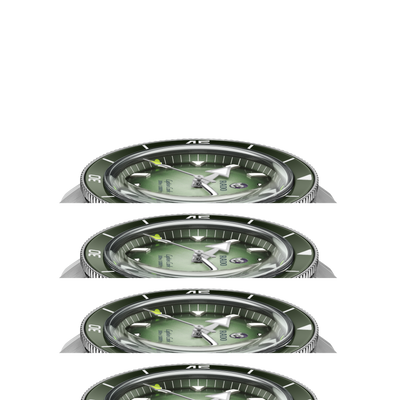 Rado Captain Cook Green & White Dial Men 42mm