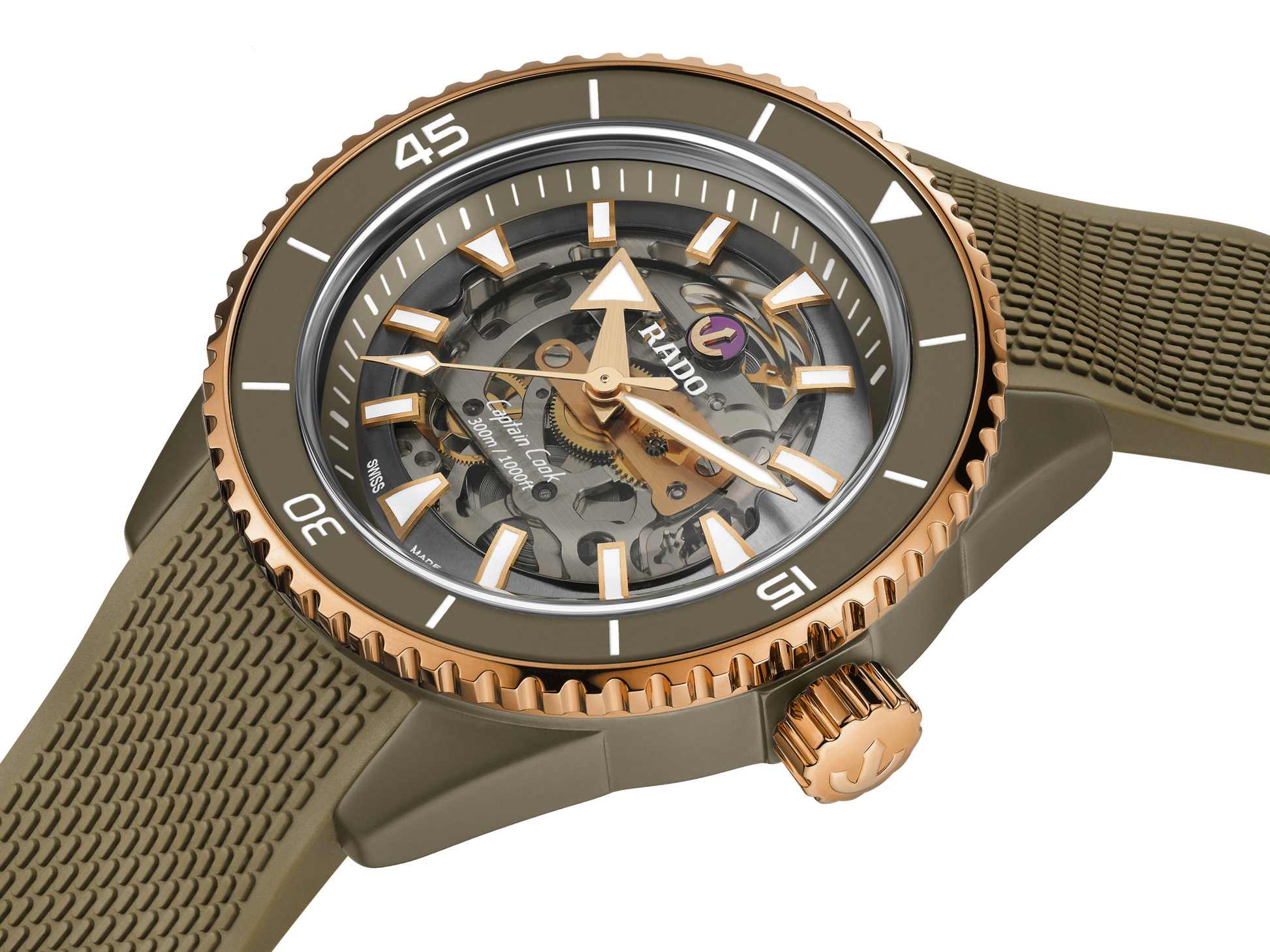 Rado Captain Cook Skeleton Dial Men 43mm