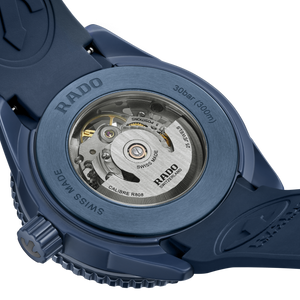 Rado Captain Cook High-Tech Ceramic Skeleton Blue Dial Men 43mm