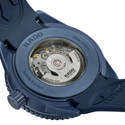 Rado Captain Cook High-Tech Ceramic Skeleton Blue Dial Men 43mm
