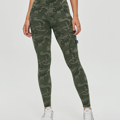 Cargo Fitness Leggings - Camo