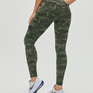 Cargo Fitness Leggings - Camo