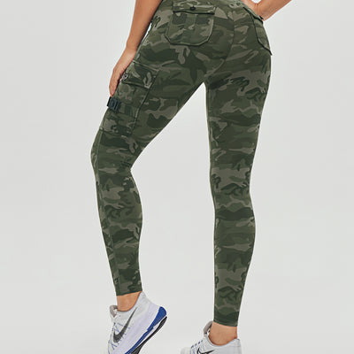 Cargo Fitness Leggings - Camo