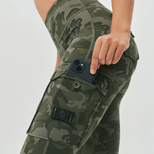 Cargo Fitness Leggings - Camo