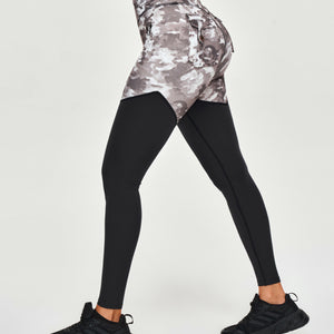 Cargo Power Leggings - Tie Dye Camo