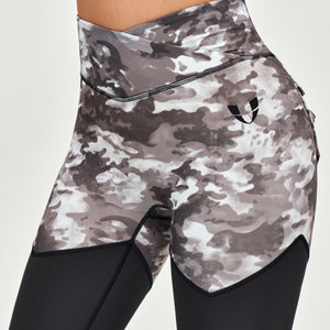 Cargo Power Leggings - Tie Dye Camo