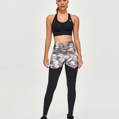Cargo Power Leggings - Tie Dye Camo