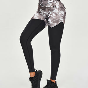 Cargo Power Leggings - Tie Dye Camo