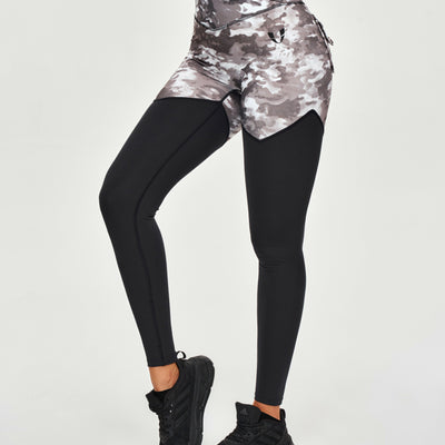 Cargo Power Leggings - Tie Dye Camo